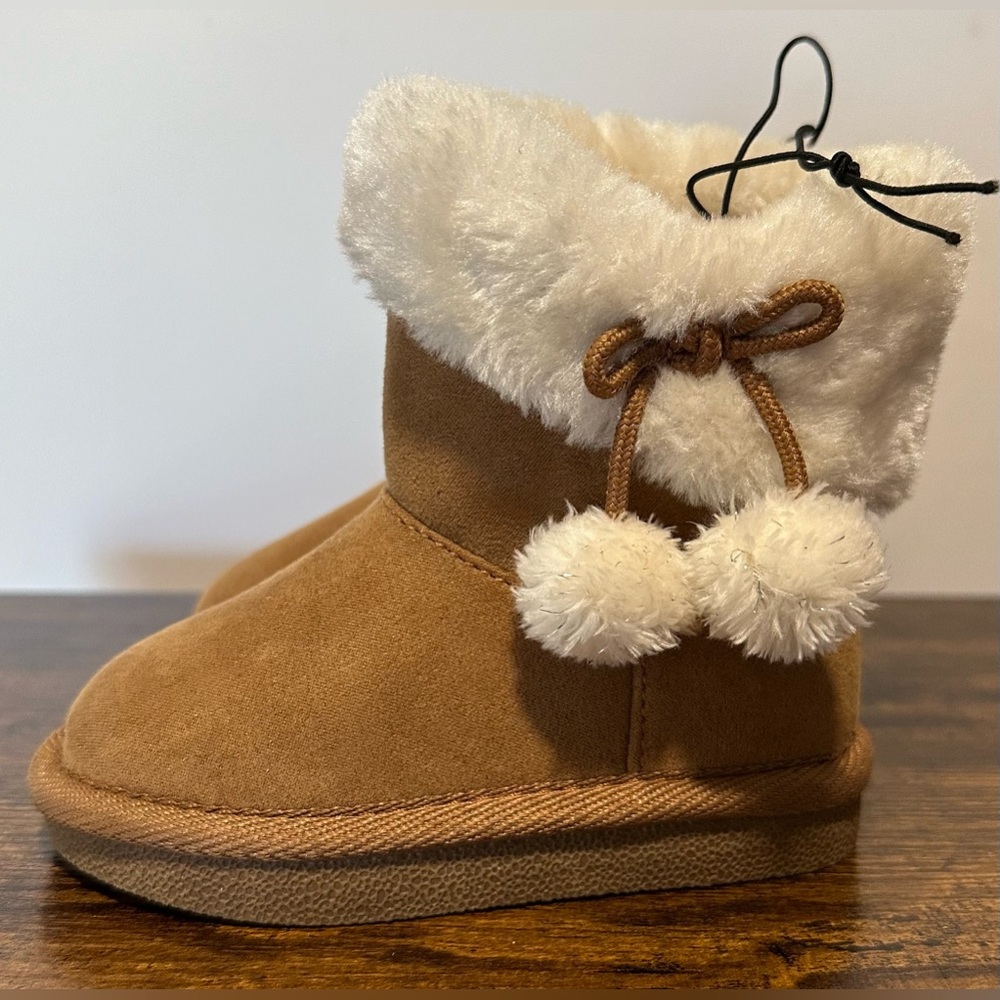 Thereabouts Baby/Toddler Girls LIL Willa Cognac Winter Boots NWT Various…